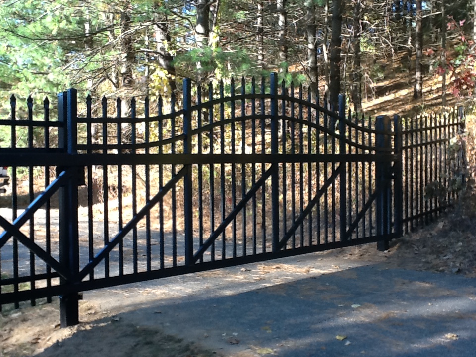 Residential driveway gate in Clarkston MI