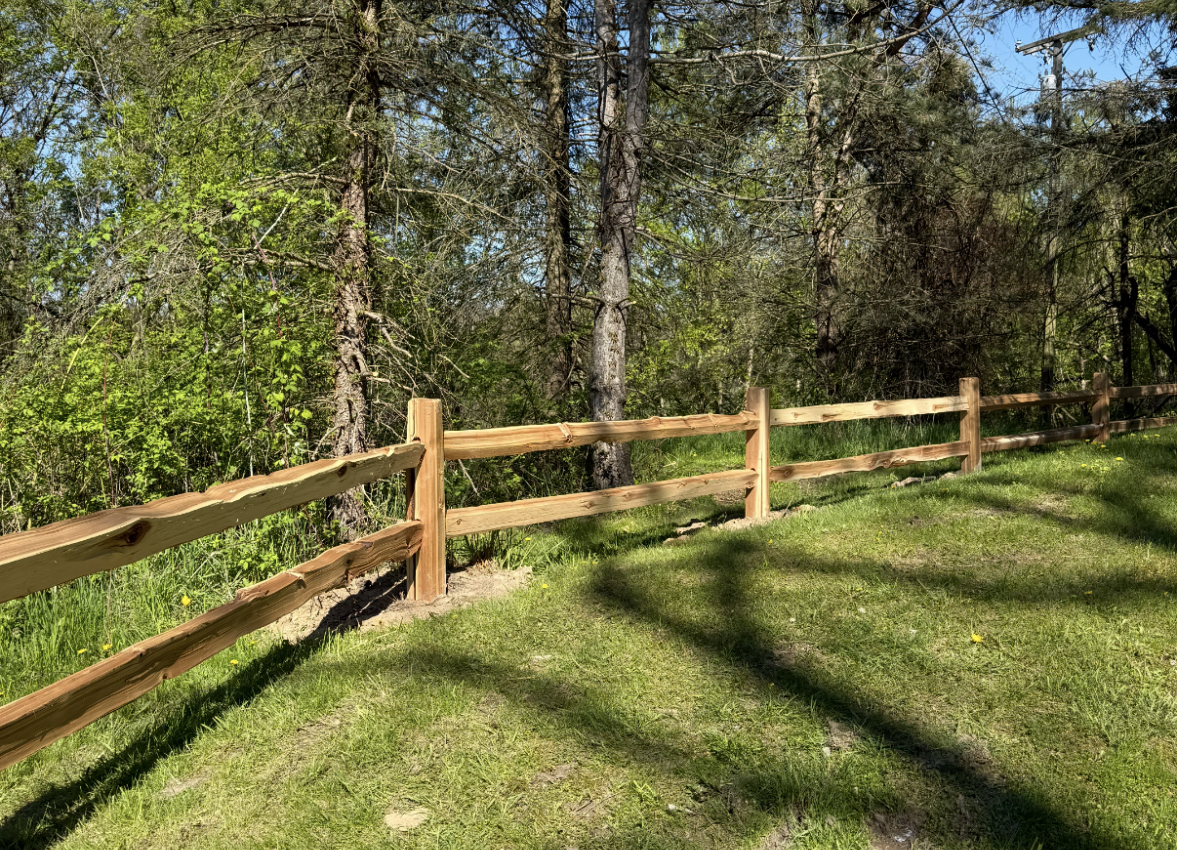High-quality wood privacy fence in Clarkston MI